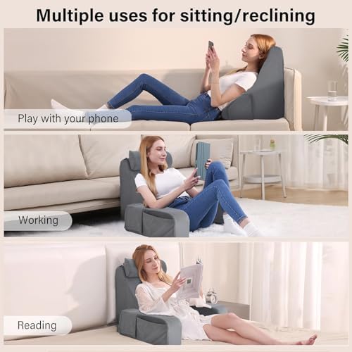 ENITYA Reading Pillow for Bed Sitting Comfort