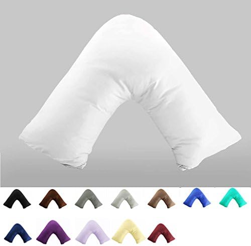 TAOSON 100 Cotton V-Shape Pillow Case Cover Only