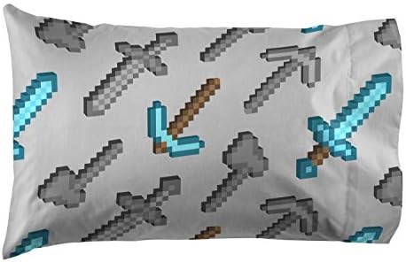 Jay Franco Minecraft Isometric 4-Piece Twin Bed Set 1