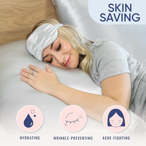Blissy Silk Pillowcase - 100 Pure Mulberry Silk