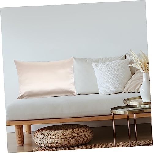 KICHOUSE 2pcs Elegant Bedroom Pillowcase with Zipper