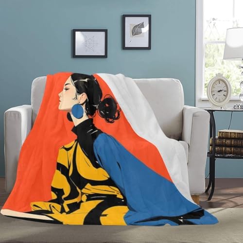 Custom Photo Blanket - Personalized Flannel for Family Friends