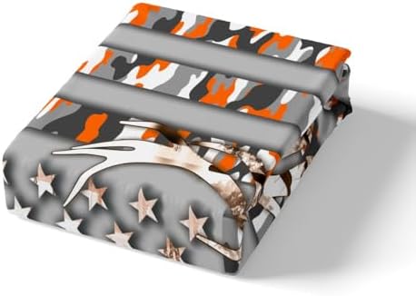Kids Camo Flag Sheet Set with Pillowcases