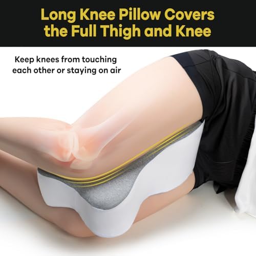 Anzhixiu Long Knee Pillow for Side Sleepers