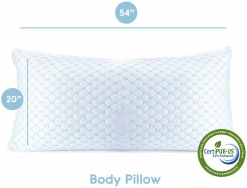Nestl Cooling Body Pillow for Sleeping