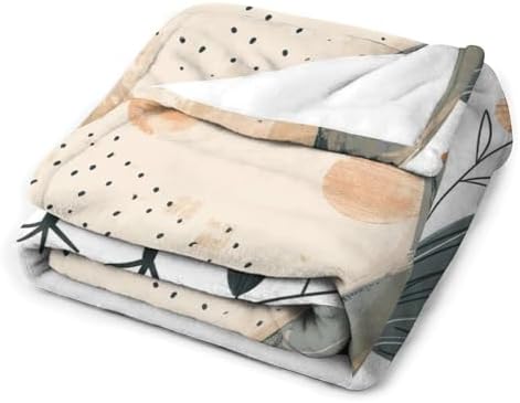 Cute Happy Bird Blanket 100x130cm Cozy Durable Throw