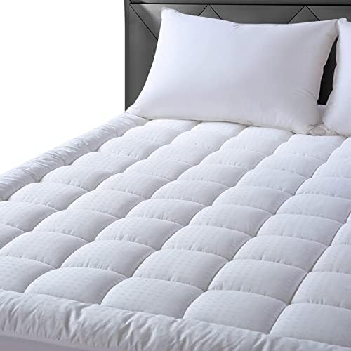 EASELAND King Mattress Pad 78x80 Deep Pocket Cooling Topper