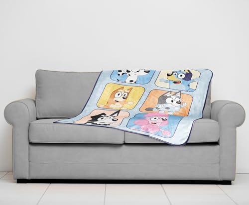Bluey Friends Plush Travel Throw Blanket - 40x50 Inches 1