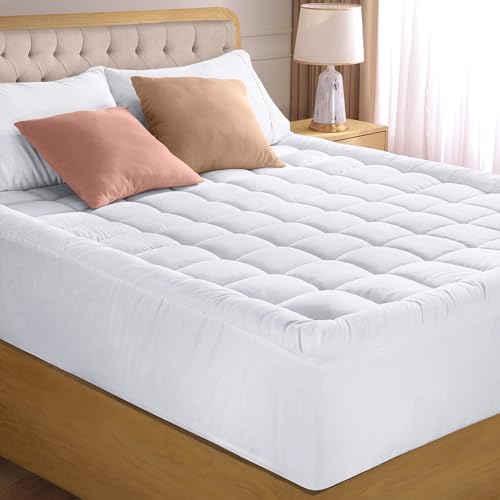 Utopia Bedding King Mattress Pad With Pillow Top