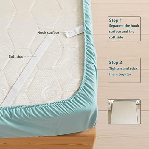 MINIPANDA Queen Fitted Sheet Holder Straps