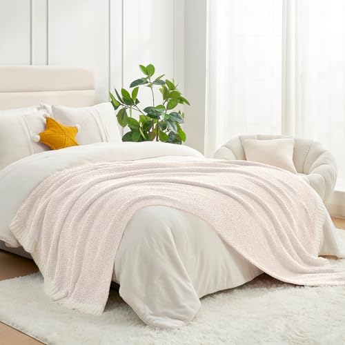 Snuggle Sac Buttery Ivory Throw Blanket - 50x60 Inches