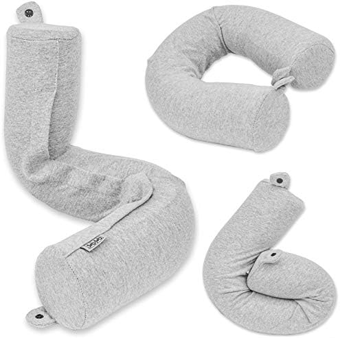 DotDot Twist Memory Foam Travel Pillow for Airplanes