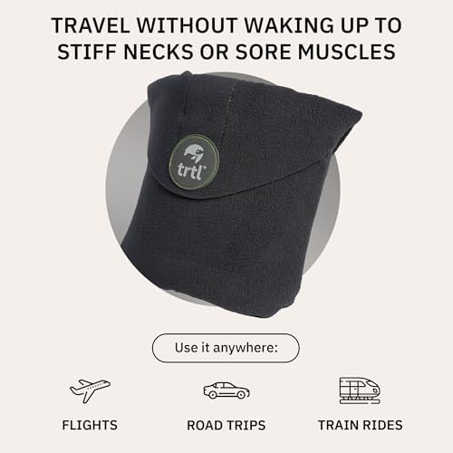 trtl Travel Pillow - Lightweight Neck Support for Airplane Comfort