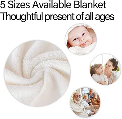 Feelyou Plush Throw Blanket with Chess Design 50x60