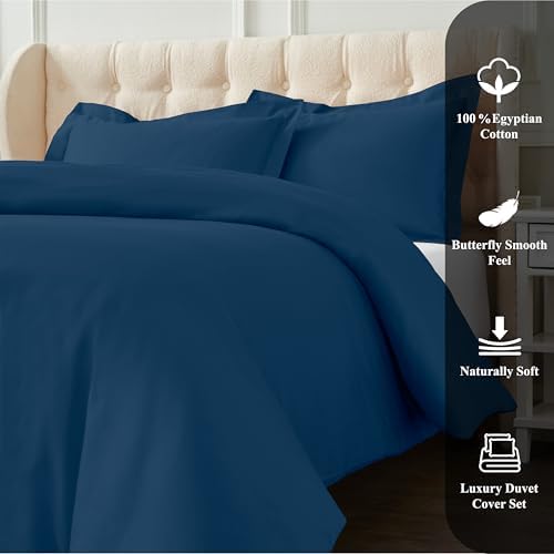 Superior Egyptian Cotton Duvet Cover Set 3-Piece