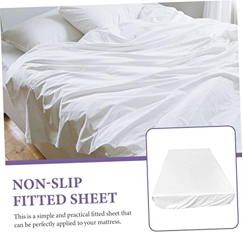 Luxshiny Cotton Mattress Cover Fitted Sheet for Simple Comfort and Protection