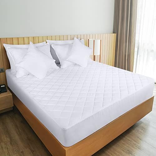 Utopia Bedding Quilted Fitted Mattress Pad California King 1