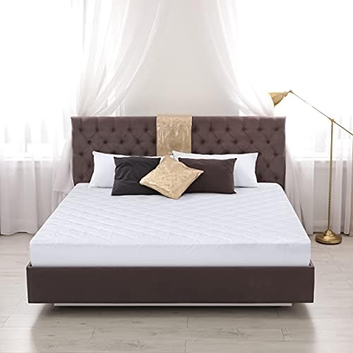 Utopia Bedding Quilted Fitted Mattress Pad California King 1