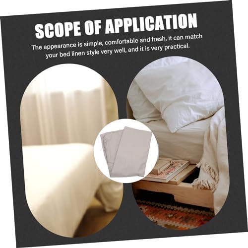 TOGEVAL Fitted Mattress Cover for Twin and Queen Sizes