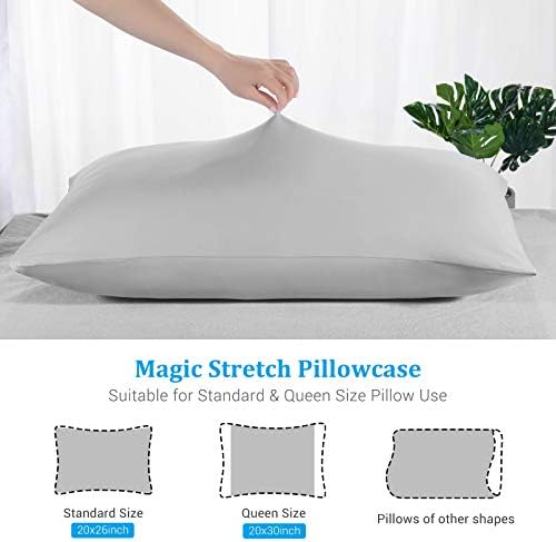 Avolare Cooling Pillow Cases 2 Pack - Gray