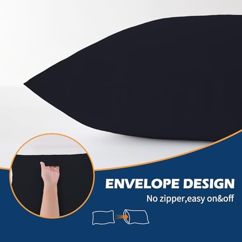 DOWNCOOL Memory Foam Body Pillow - 20x54 inch Soft Support Insert