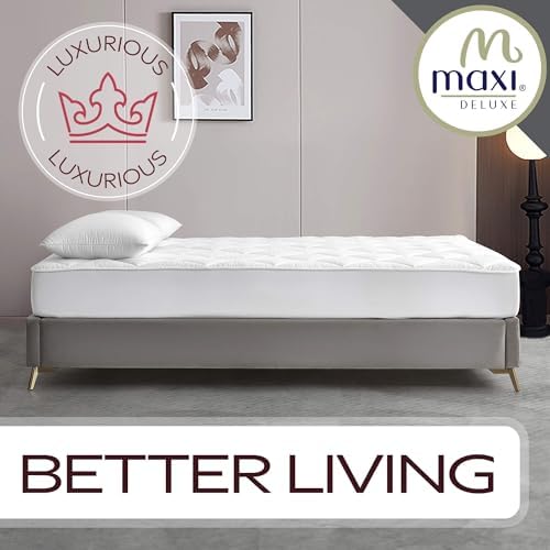 Maxi Twin XL Mattress Pad - Silk Cotton Sateen Protector
