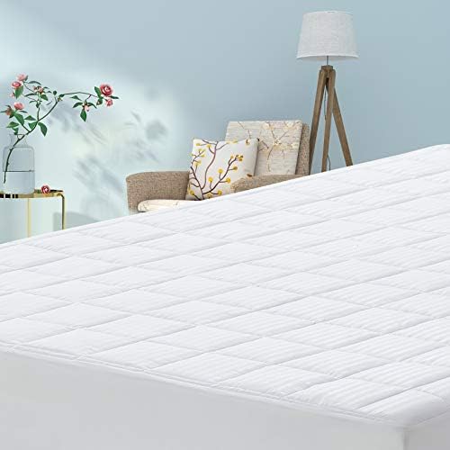 CottonColors Queen Mattress Pad Topper 300TC Cotton