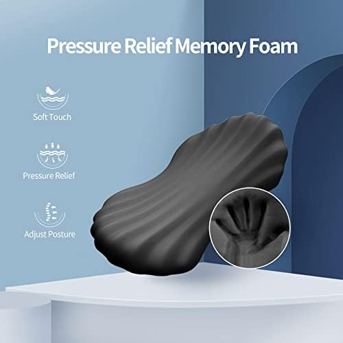 RESTCLOUD Adjustable Lumbar Support Pillow for Sleeping and Back Pain Relief