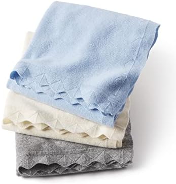 State Cashmere Luxe Scalloped Hem Throw Blanket