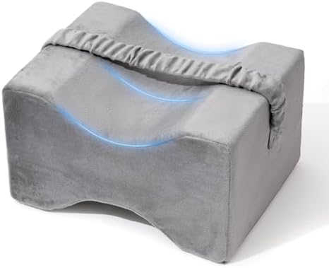 Knee Pillow for Side Sleepers with 4 Uses and Pain Relief