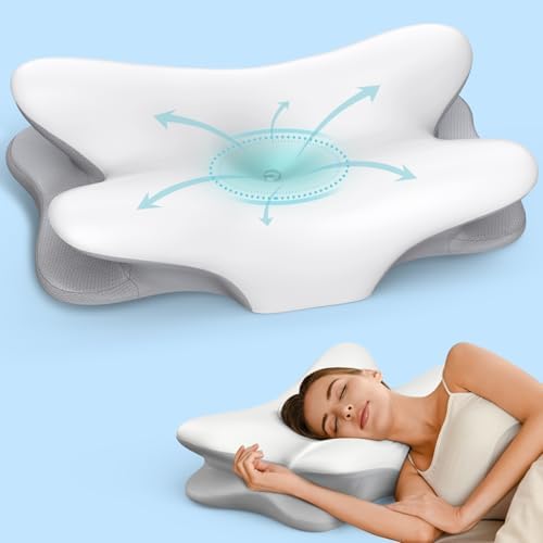 Besyodo Cervical Pillow for Neck Pain Relief and Sleep Comfort