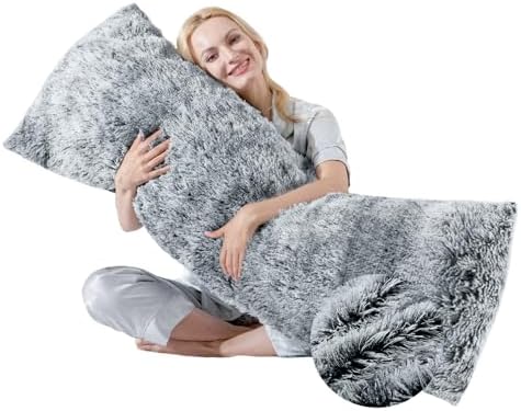 Fluffy Full Body Pillow for Adults with Memory Foam