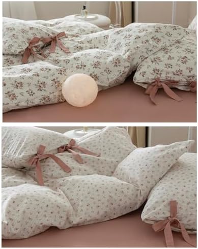 LifeTB Blush Pink Cotton Queen Fitted Sheet