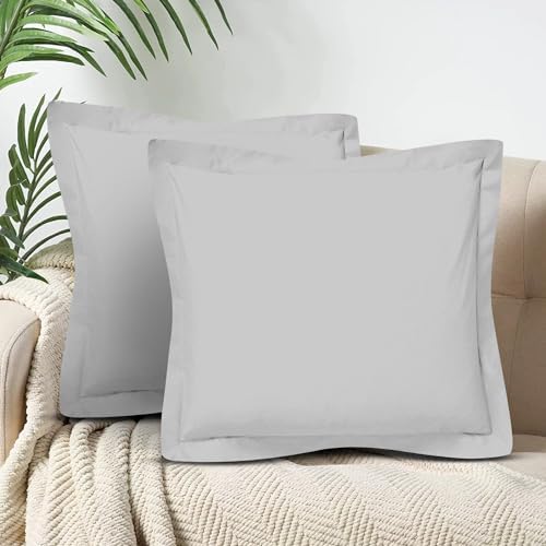CharlottelyHues 100 Egyptian Cotton Pillow Shams Set of 2 1