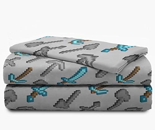 Jay Franco Minecraft Isometric 4-Piece Twin Bed Set 1