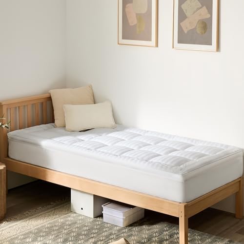 Premium Cotton Mattress Pad Twin XL 39x80 White