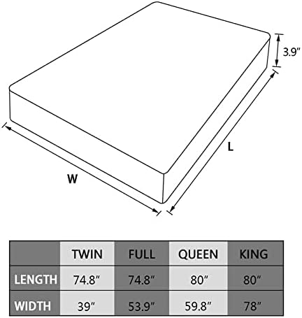 King Quilted Mattress Pad Cover with Cooling Top Deep Pocket White