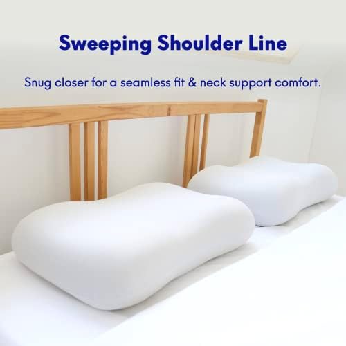 C CUSHION LAB Deep Sleep Pillow - Calm Grey