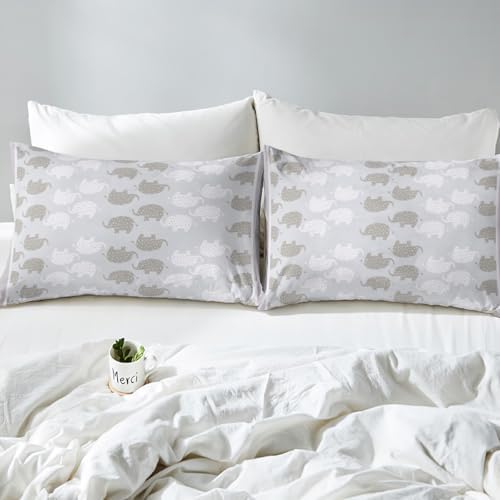 Castle Fairy Kawaii Elephant Sheet Set with Pillowcases