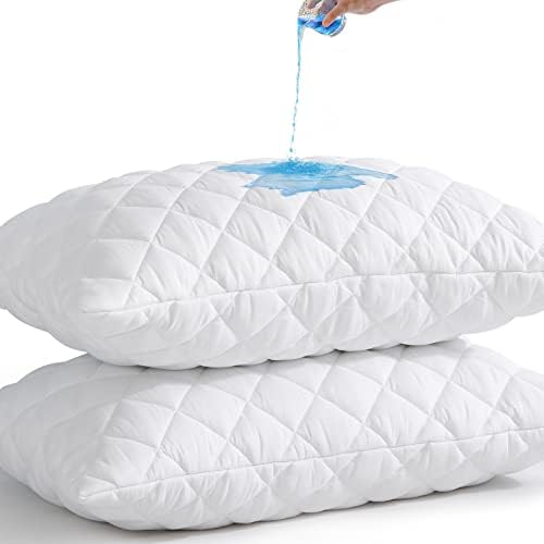 UNILIBRA 2 Pack Waterproof Pillow Protector Queen Size 21x30