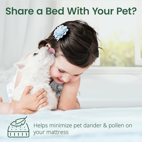 SafeRest Sleepure Waterproof Mattress Protector Twin Size