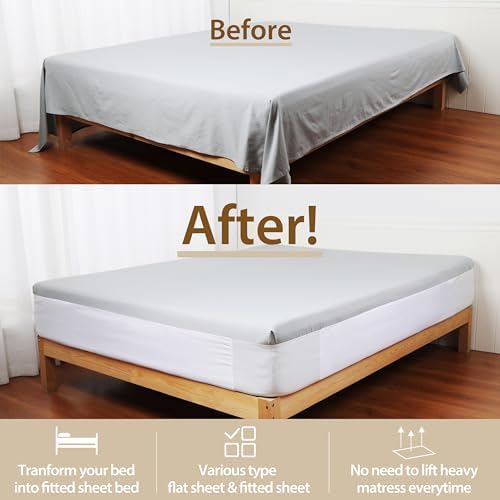 BEITABEI Elastic Sheet Holder for Queen Mattress