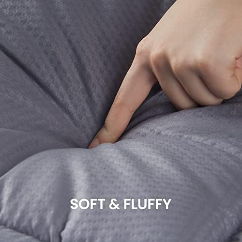 SLEEP ZONE Fluffy Cooling Mattress Topper Twin XL