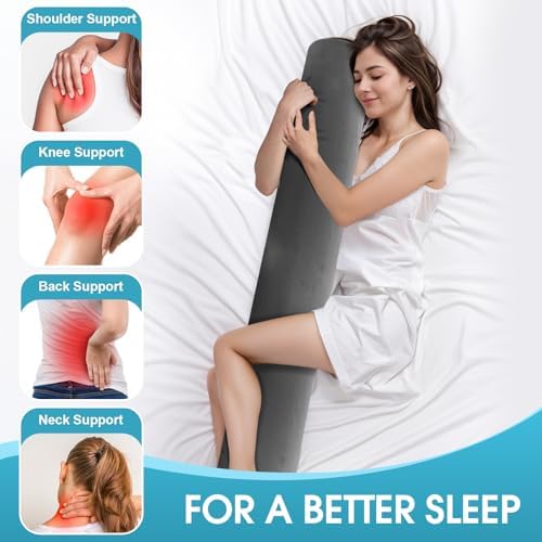 SereneCloud Memory Foam Body Pillow - Cylindrical 3543 x 79