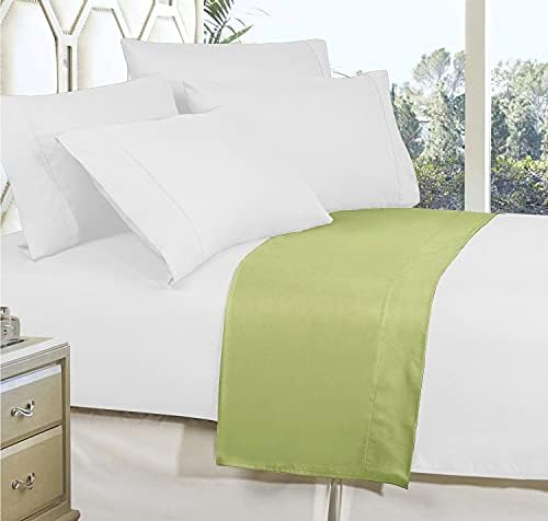 Elegant Comfort 2-Pack Luxury Flat Sheet TwinXL