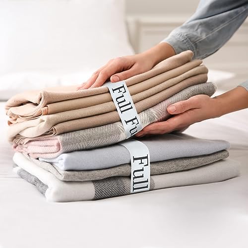 Bozenu Sheet Organizers - 4 Elastic Bed Sheet Straps for Queen Sheets
