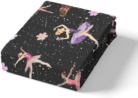 Castle Fairy Ballet Girls Twin Sheet Set with Pillowcase 1