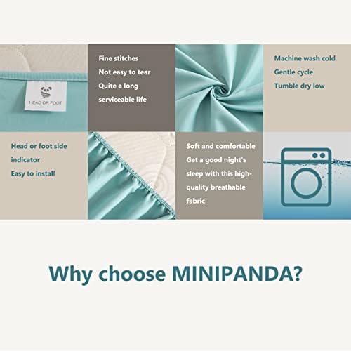 MINIPANDA Queen Fitted Sheet Holder Straps