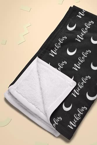 Personalized Name Blanket for Baby Boy and Girl