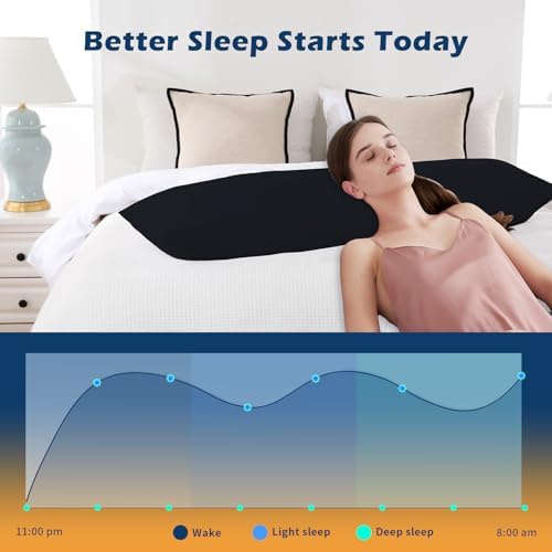 DOWNCOOL Memory Foam Body Pillow - 20x54 inch Soft Support Insert